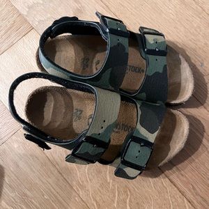 Kids Camo Milano Birkenstock